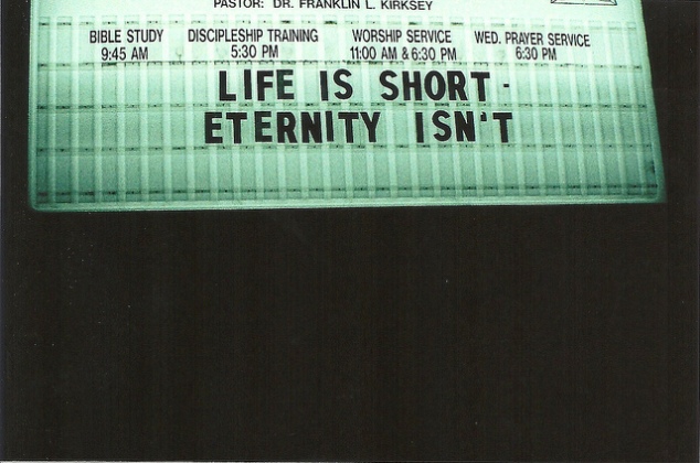 life is short eternity isnt bethany c flickr